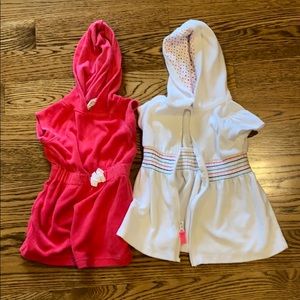 Toddler girls bathing suit cover ups